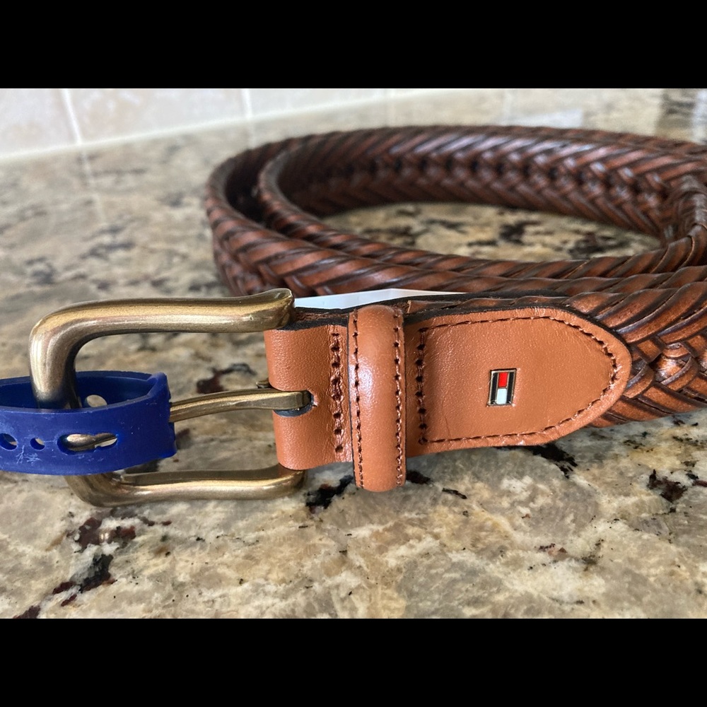 Men’s Braided Leather Belt
